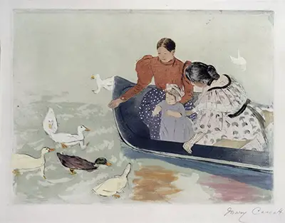 Feeding the Ducks Mary Cassatt